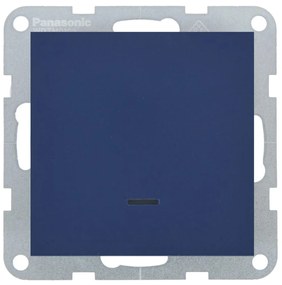 Intrerupator cu led 10A, IP20, Ocean, Panasonic Karre Plus 55 Soft Touch