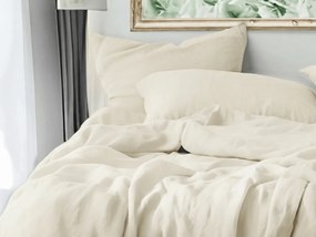 Lenjerie de pat din muselina PURELY crema Dimensiune lenjerie de pat: 80 x 80 cm | 135 x 200 cm