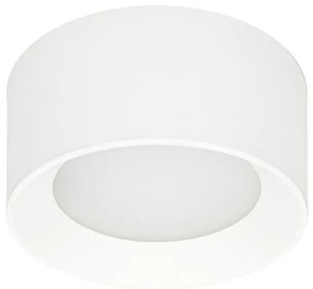 Plafoniera moderna alba rotunda cu led Sirius d15