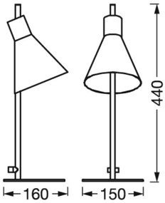 Lampă LED de masă Ledvance DECOR TOKIO LED/5W/230V