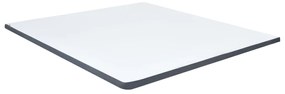 vidaXL Topper saltea de pat cu somieră, 200x180x5 cm moale mediu