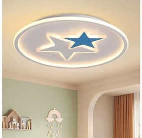 Brilagi - Plafonieră LED pentru copii STARS, 35 W, 230 V, Ø 53 cm