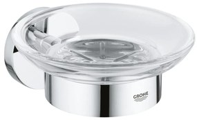 Grohe Essentials sapuniera perete crom-transparent 40444001