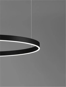Lustra LED XXL dimabila design circular ELGEMA CCT 120cm
