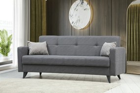 Canapea extensibilă Polya 3 Dark Grey