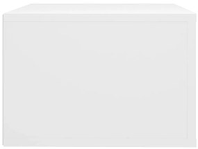 Noptiera de perete, alb, 50x36x25 cm 1, Alb