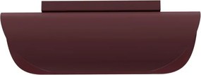 Aplica de perete BARBOS 2xG9/8W/230V burgundă