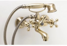 FERRO - Set pentru cadă ANTICA cu baterie, bronz