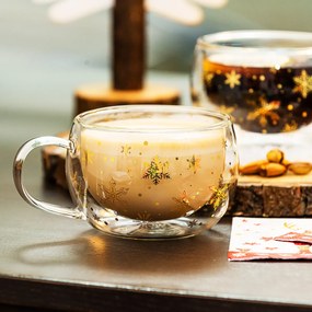 Pahare termo cappuccino 4Home Snow Hot&Cool270 ml, 2 buc.