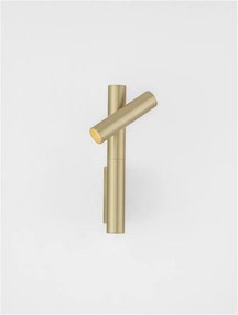 Aplica de perete cu spot LED ARCO aurie