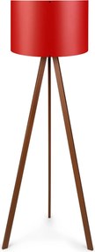 Lampadar AYD-1573, rosu/nuc, 20x38x140 cm