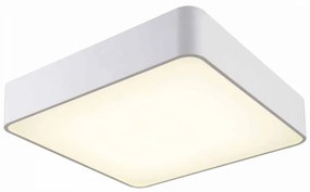 Plafoniera moderna alba patrata cu led 3000k Cumbuco M