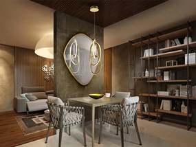 Lustra LED suspendata design modern Nexo