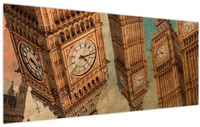 Tablou - Big Ben, Londra (120x50 cm)
