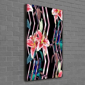 Tablou canvas Crini fundal