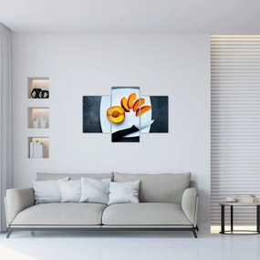 Tabloul cu piersică (90x60 cm)
