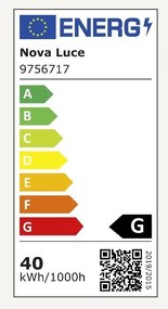 Lustra LED suspendata cu telecomanda ODREY neagra