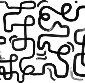 Fototapet, Artzy Path, Graphite, Rebel Walls