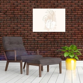 Tablou - Monstru de linie N⁰1 (70x50 cm)