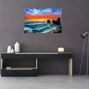 Tablou - Apus de soare (90x60 cm)