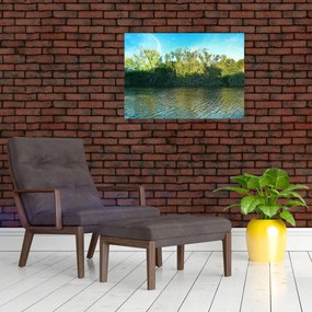 Tablou - lac (70x50 cm)