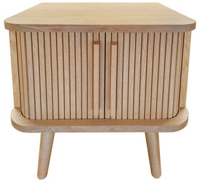 Noptieră cu aspect de lemn de stejar Rove – Woodman
