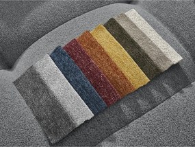 Colțar gri extensibil/cu spațiu de depozitare cu tapițerie din chenille (cu colț pe partea stângă/cu șezlong) Roxelane – Bobochic Paris