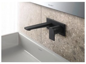 Duravit Tulum baterie lavoar ascuns negru TU1070004046