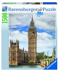 PUZZLE PISICA IN BIG BEN, 1500 PIESE - RAVENSBURGER (RVSPA16009)