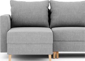 Coltar lemn masiv Oslo Extensibil, 235 × 160 × 85 cm
