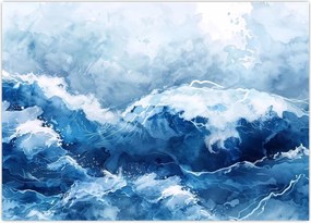 Tablou - Ilustrație a mării (70x50 cm)