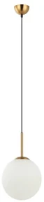 Lustră pe cablu DEORE 1xE27/40W/230V 118 cm bronz ITALUX PND-5578-1M-BRO
