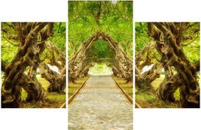 Tablou - Tunel viu din plumeria (90x60 cm)