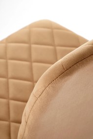 Scaun K525 velvet bej