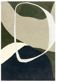Covor verde handmade din lână 120x170 cm Matrix – Asiatic Carpets
