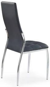 Scaun K209 piele ecologica negru
