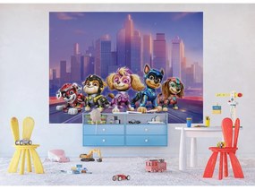 Tapet foto pentru copii Paw Patrol Movie 251 x 182cm, 4 părți
