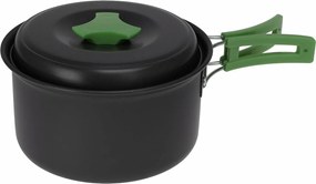 Set de oale din aluminiu Redcliffs din 2 piese cumâner din plastic, verde