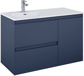 Elita Split dulap 100x45.8x63.5 cm sub chiuveta pe perete albastru RE011006057030