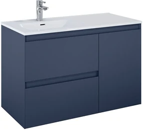 Elita Split dulap 100x45.8x63.5 cm sub chiuveta pe perete albastru RE011006057030