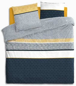 Set lenjerie de pat, lenjerie de pat, pilota 100% bumbac 240 x 220 cm