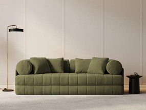 Canapea extensibila 3 locuri Kemi catifea L206 cm