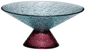 Bol roșu/albastru pentru fructe din sticlă ø 15 cm Bonbon – Hübsch