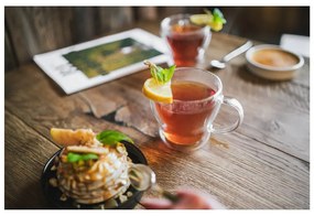 Căni 2 buc. pentru cappuccino/cu perete dublu din sticlă 370 ml Bolla – Vialli Design