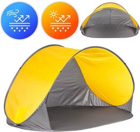 MultiGarden cort de plajă pliabil rapid Albastru