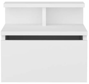 Noptieră ALICE 39,8x35 cm alb