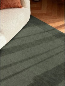 Covor verde închis țesut manual din amestesc de lână 160x230 cm Kari – Villeroy&amp;Boch