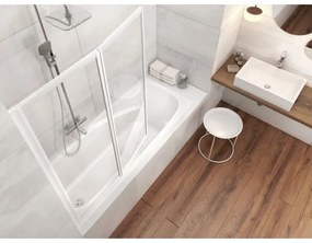 Ravak CO11000000 - Cadă VANDA 150x70 cm acrilic/alb lucios