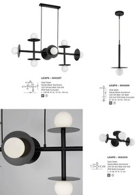 Lustra moderna suspendata design minimalist LICATO 8L