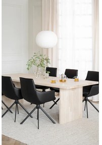 Masă de dining din lemn masiv de stejar 240x95 cm Emmett - Rowico